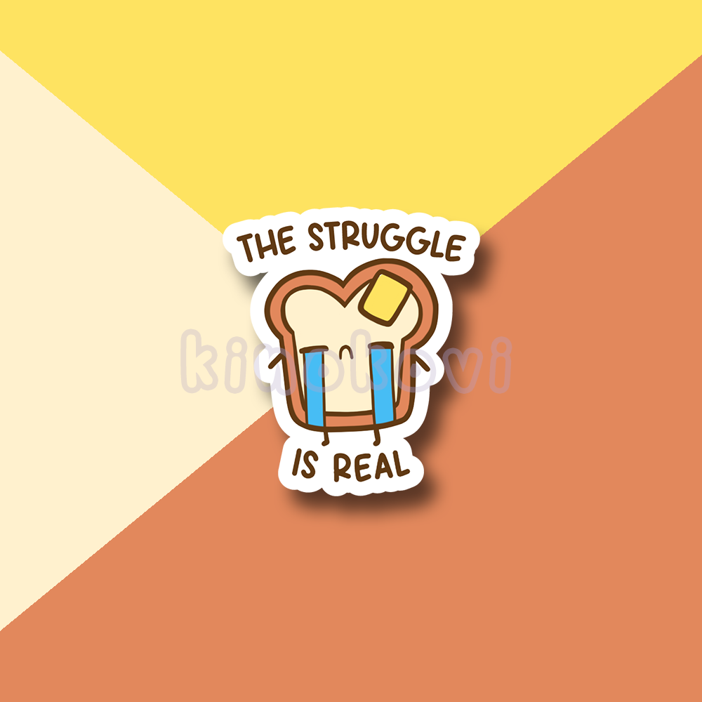 Carl the Carb Talking Sticker