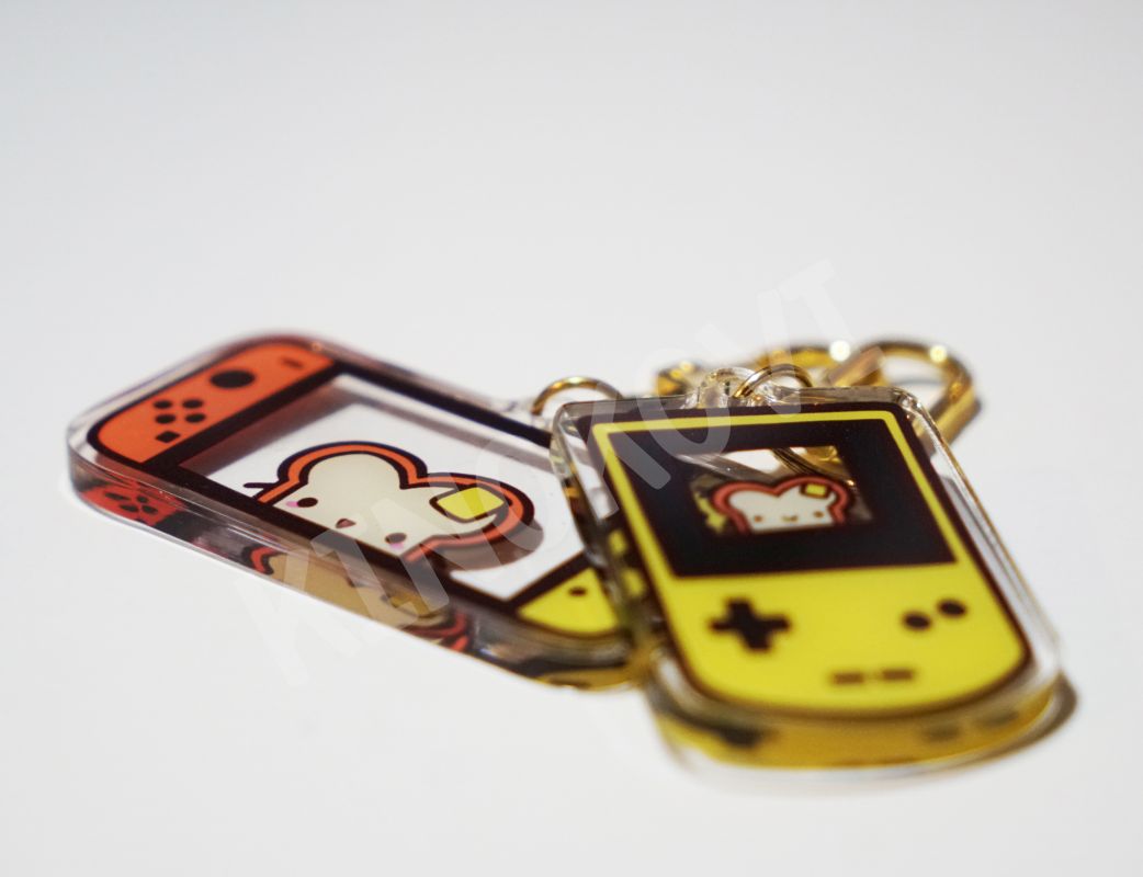 Carl the Carb - Gameboy Color Keychain