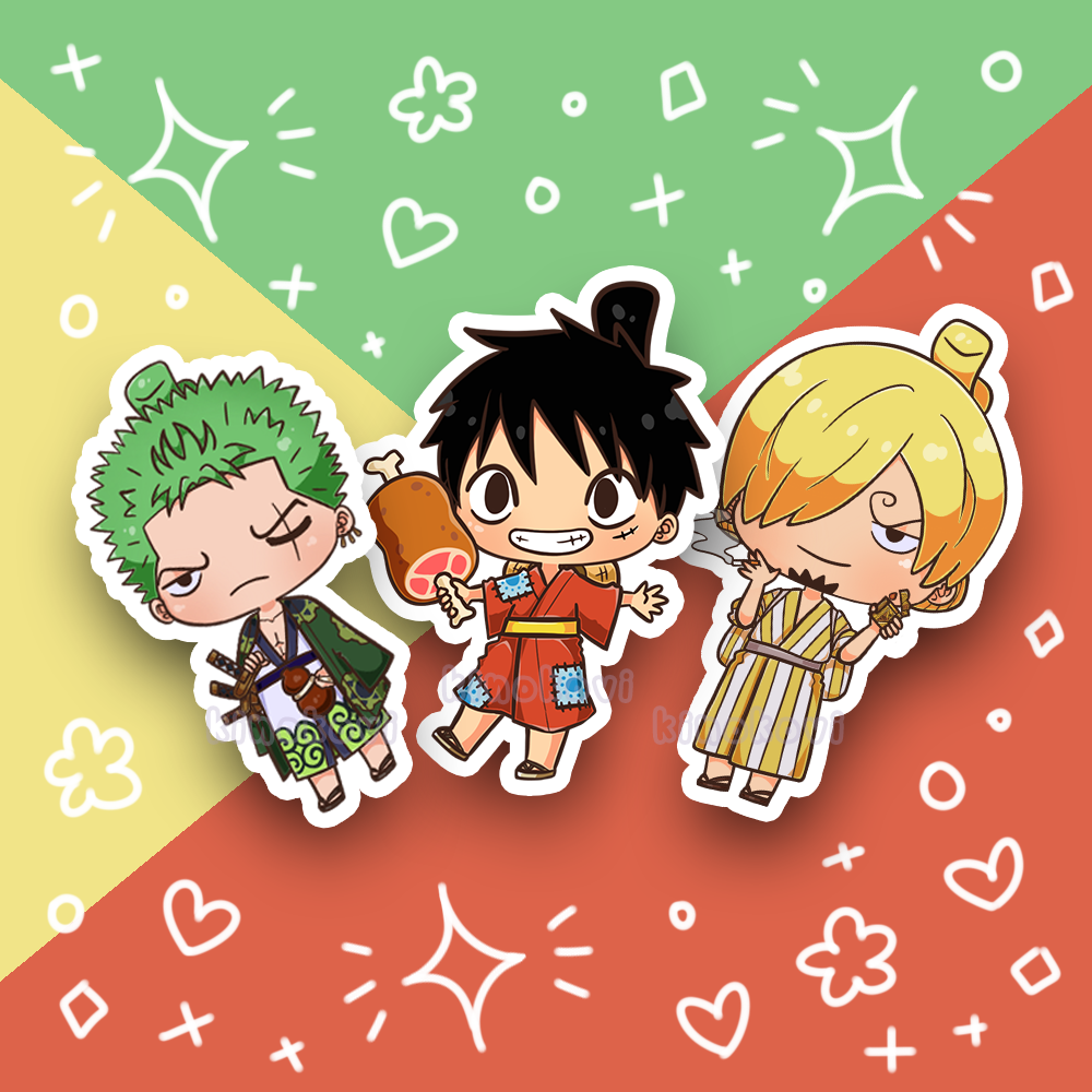 One Piece Stickers